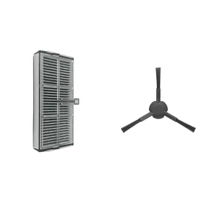 فیلتر و برس کناری جارو رباتیک مدل X30 Ultra مناسب برای جاروبرقی رباتیک شیائومی X30 Ultra مجموعه 2 عددی
