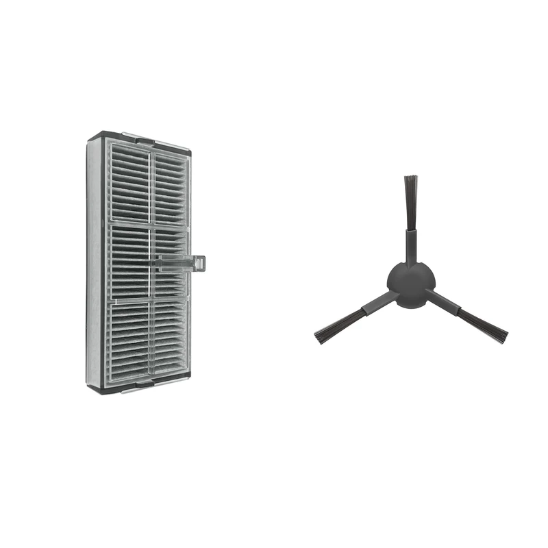 فیلتر و برس کناری جارو رباتیک مدل X30 Ultra مناسب برای جاروبرقی رباتیک شیائومی X30 Ultra مجموعه 2 عددی