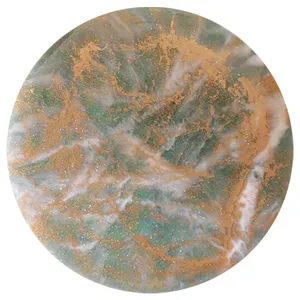 زیر لیوانی رزینی مدل Emerald Marble D