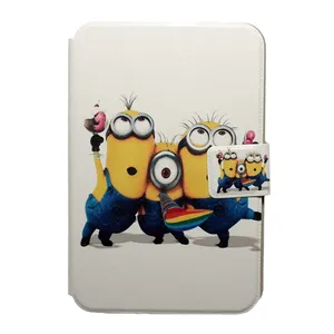 کیف کلاسوری مدل مینیون کارتونی کد AZ مناسب برای تبلت سامسونگ Galaxy Tab A T285