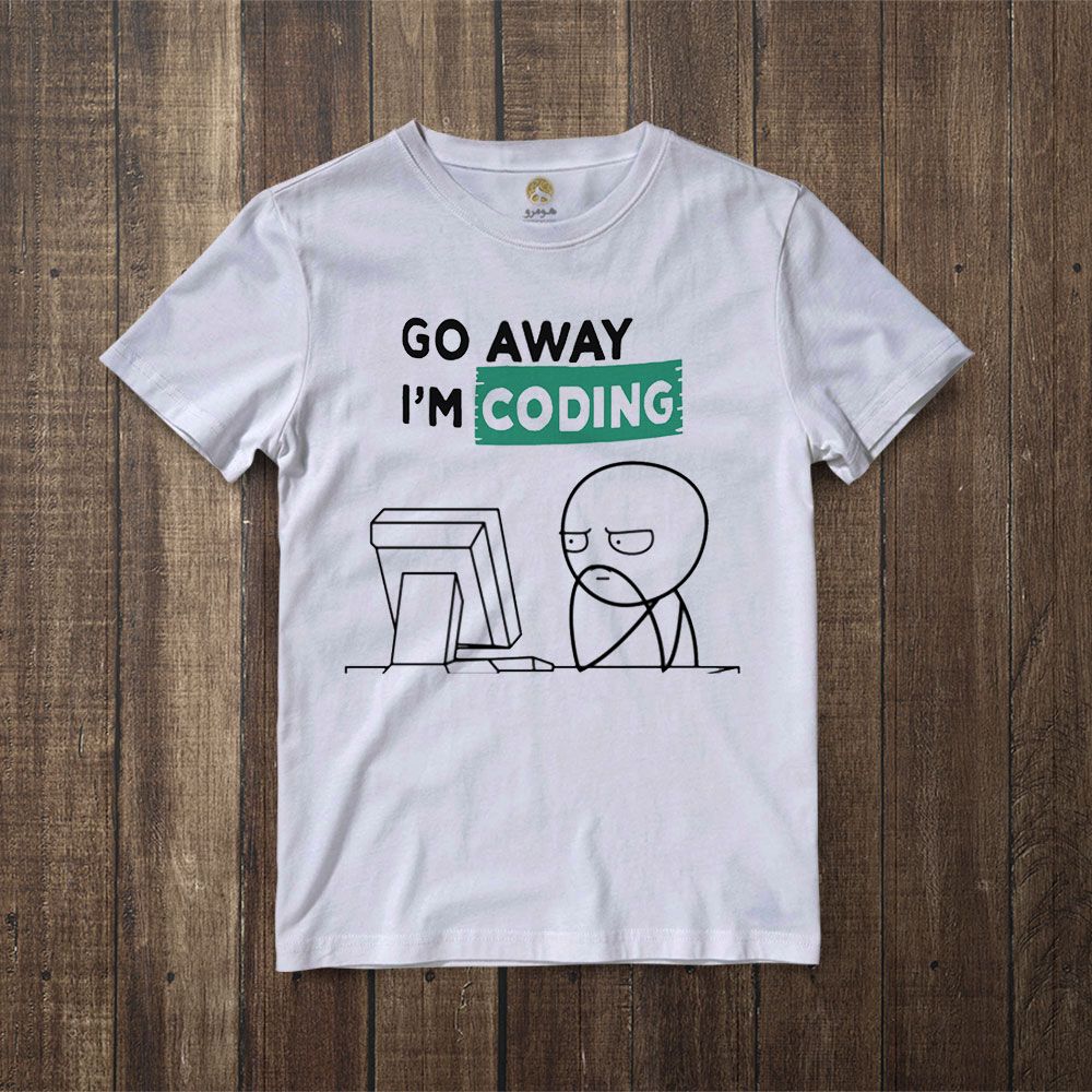 تی شرت آستین کوتاه مردانه هومرو مدل TW408 طرح برنامه نویسی -  - 6