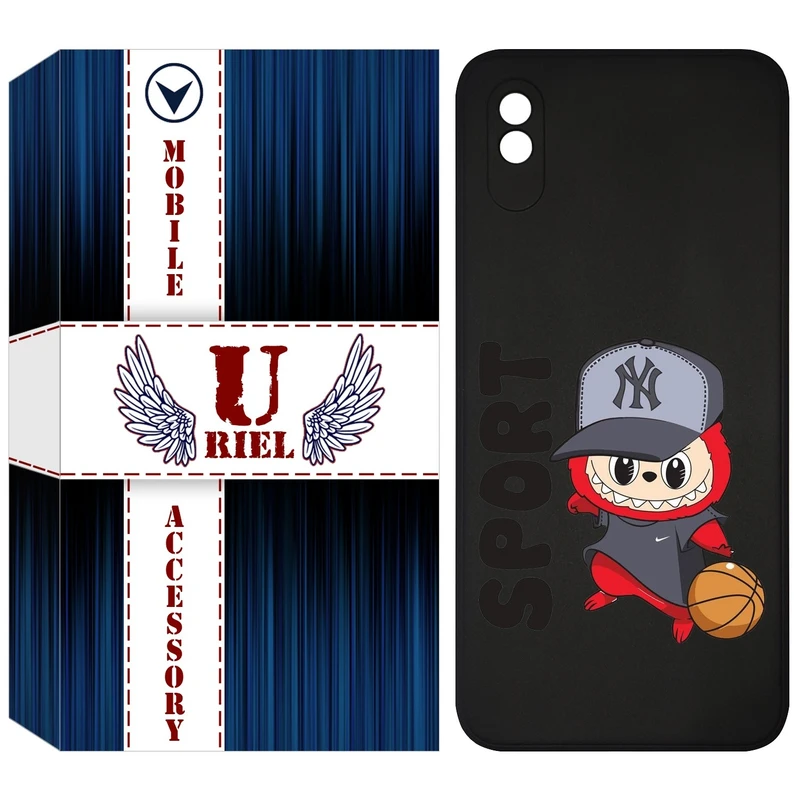 کاور یوریل قاب مدل KSH کد 148 طرح عروسک لبوبو مناسب برای گوشی موبایل شیائومی Redmi 9A / 9AT