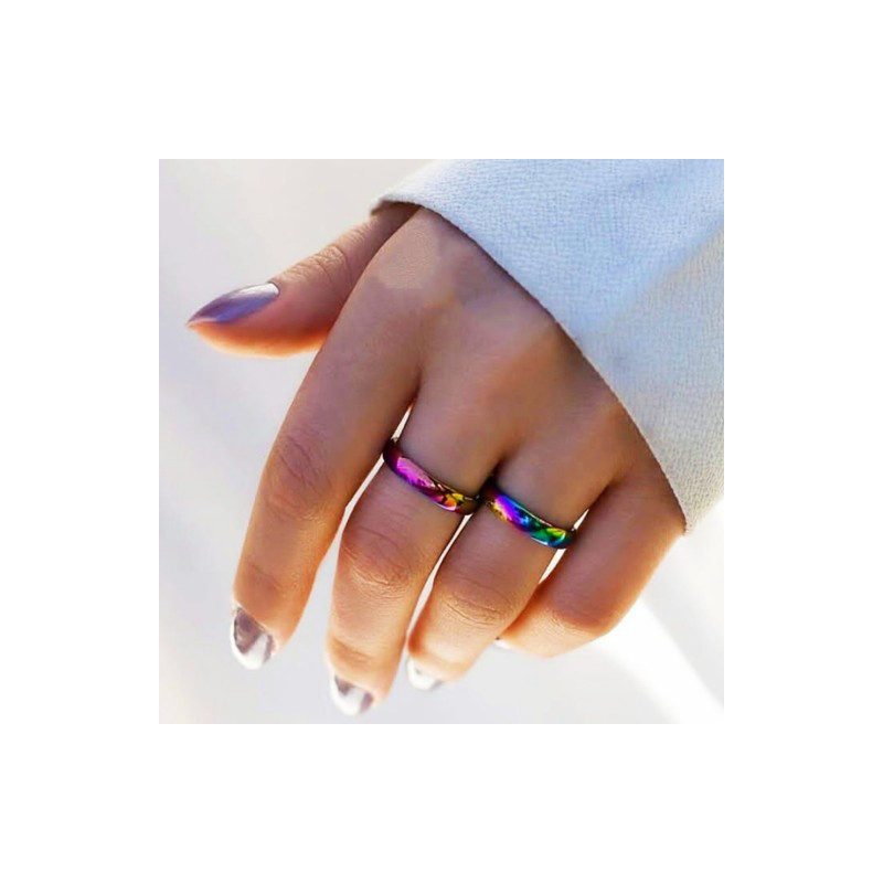 انگشتر مدل استیل هولوگرامی انگشتر مدل استیل هولوگرامی