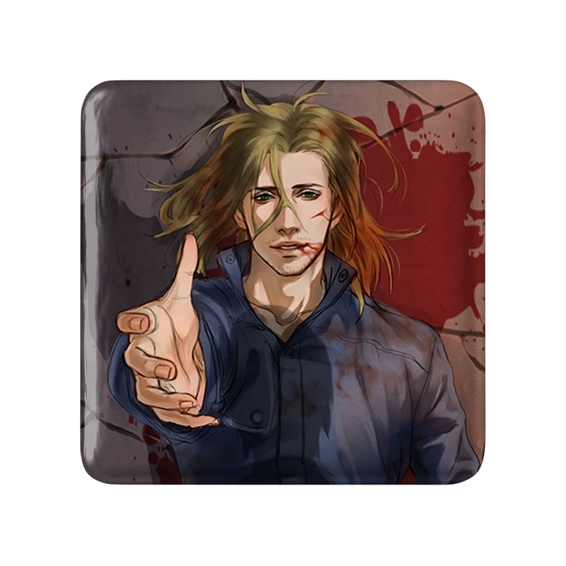 مگنت خندالو طرح بازی سایلنت هیل‌ (Silent Hill) مدل مربعی کد 34483