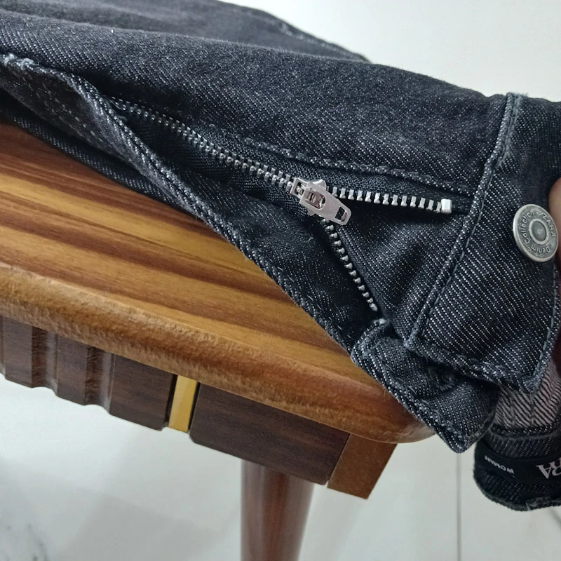 عکس شماره 7 : شلوار جین زنانه مدل جذب اسکینی کد 14618