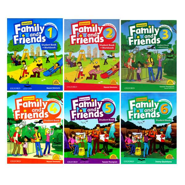 کتاب Family and Friends Second Edition اثر جمعی از نویسندگان انتشارات آرماندیس شش جلدی