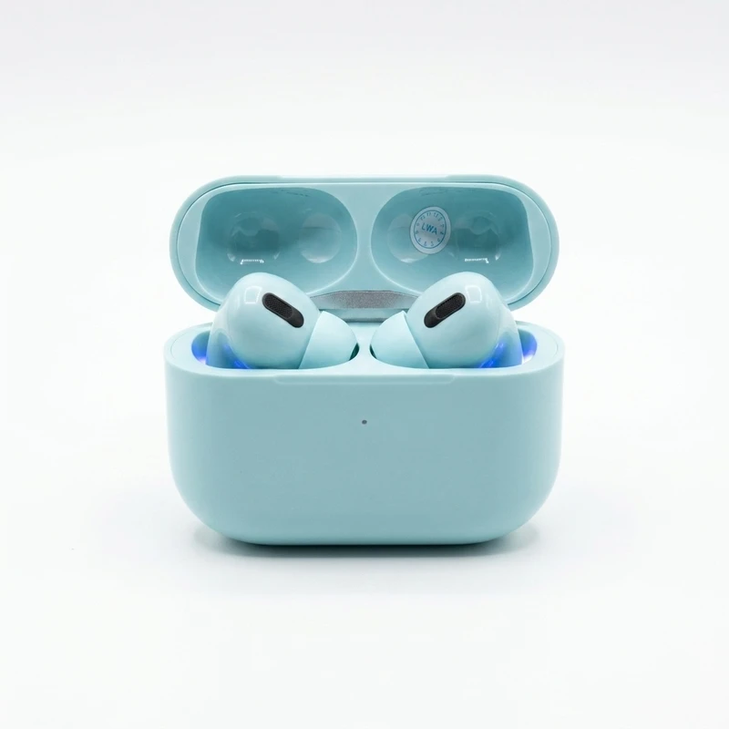 هدفون بلوتوثی مدل airpods pro بدون نویز کنسلینگ، درگاه شارژ لایتنینگ، پشتیبانی از فرمان لمسی