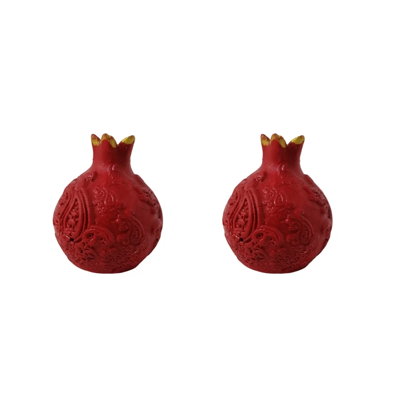 انار تزیینی مدل ترمه مجموعه دو عددی