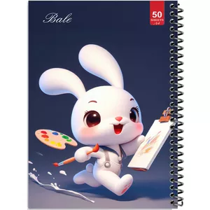 دفتر نقاشی 50 برگ انتشارات بله طرح خرگوش کوچولو نقاش کد A4-L266