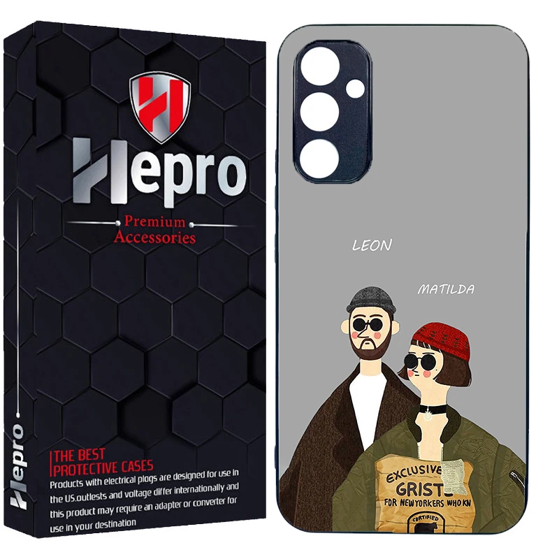 کاور هپرو طرح لئون و ماتیلدا کد Dimo-095 مناسب برای گوشی موبایل سامسونگ Galaxy A24