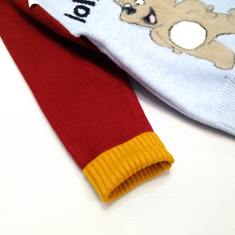 پلیور پسرانه طرح Bear کد RD-BL