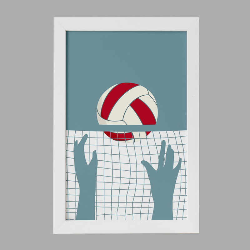 تابلو خندالو مدل والیبال Volleyball کد 26407
