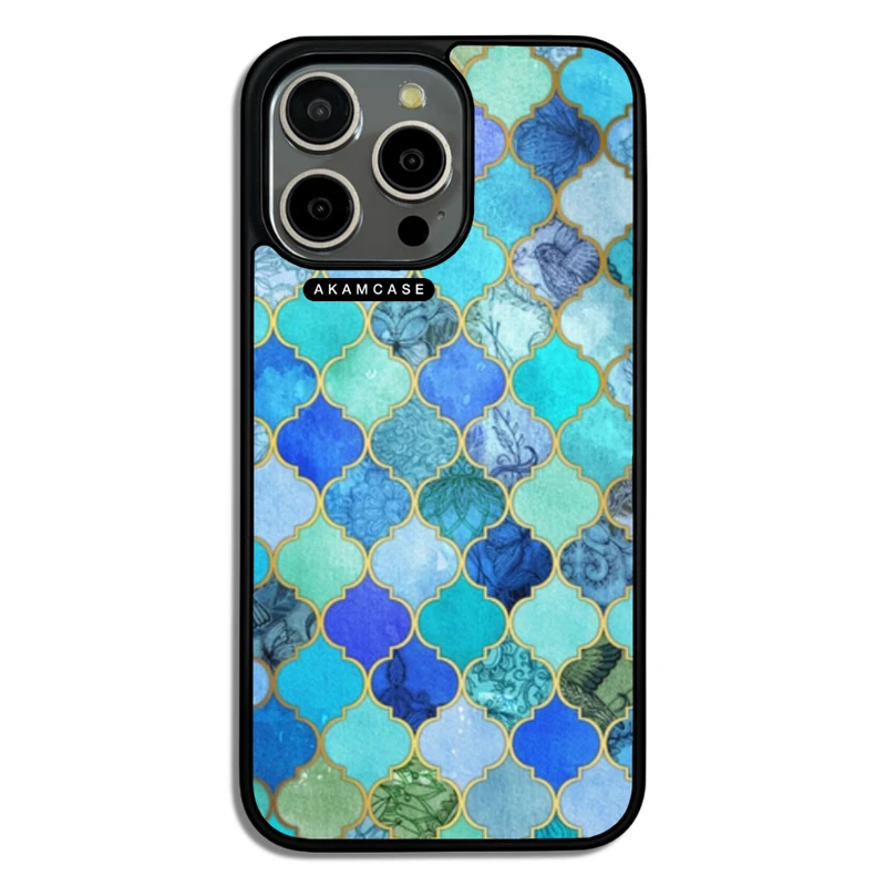 کاور آکام مدل AMC-WA15PROMAX-MOSAIC-21 مناسب برای گوشی موبایل اپل iPhone 15 Pro Max