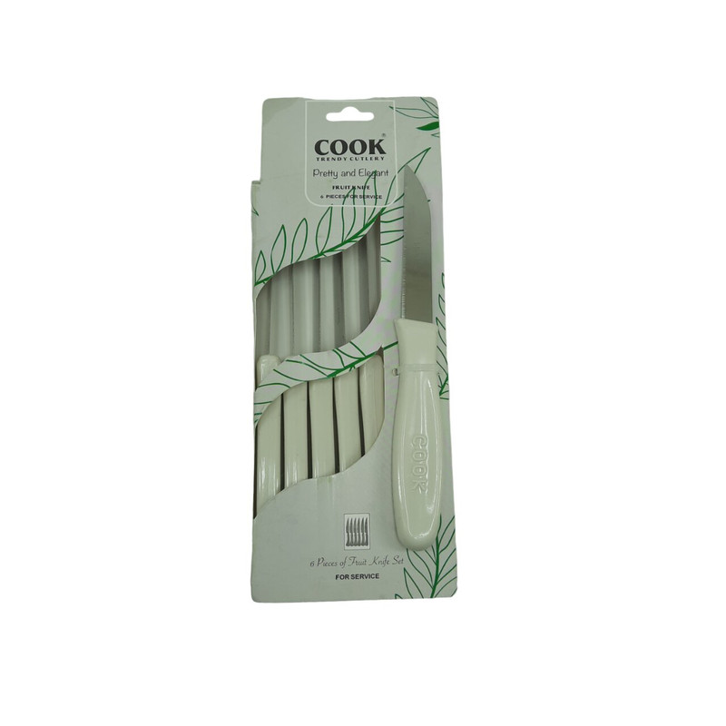 چاقو میوه خوری کوک مدل CK-06 مجموعه 6 عددی