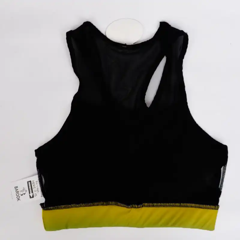 نیم تنه ورزشی زنانه مدل 268001050 اسپندکس رنگ چند رنگ