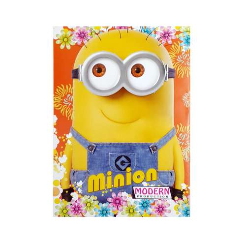  دفتر شطرنجی 40 برگ مدرن طرح مینیون کد 2652