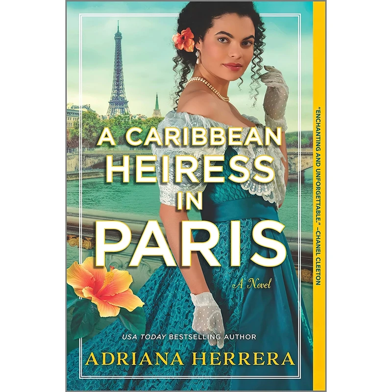 کتاب A Caribbean Heiress in Paris اثر Adriana Herrera انتشارات HQN