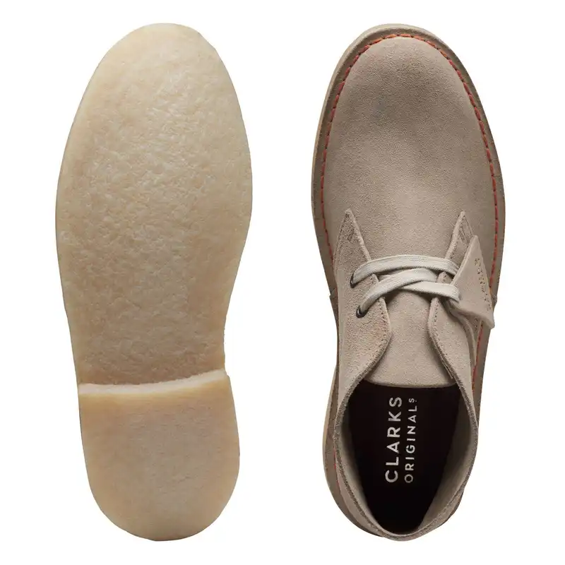 نیم بوت مردانه کلارک مدل Desert Boot Sand Suede