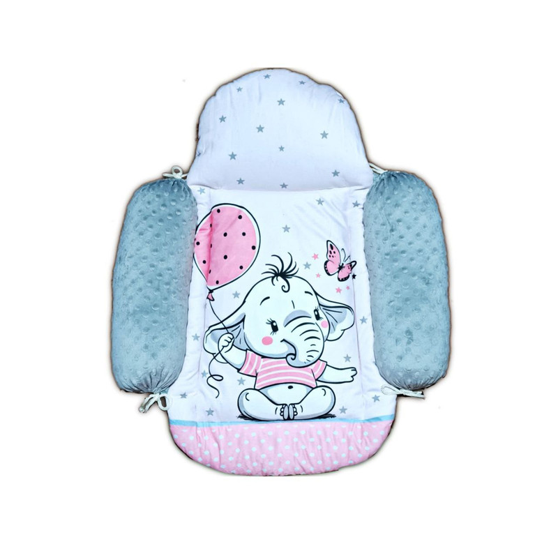 تشک غلت گیر نوزاد مدل فیل و بادکنک