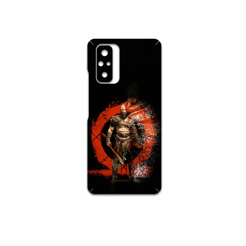 برچسب پوششی ماهوت مدل God-Of-War-Game مناسب برای گوشی موبایل شیائومی Redmi Note 10 Pro