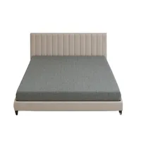 ملحفه پلی استر پنبه مدل کشدوزی شده دو نفره سایز 160*200 سانتی متر 