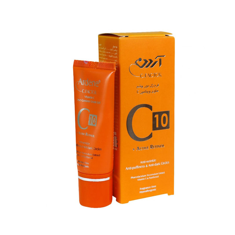 کرم ضد چروک آردن سی فکتور مدل C10 حجم 15 میلی لیتر مجموعه 2 عددی