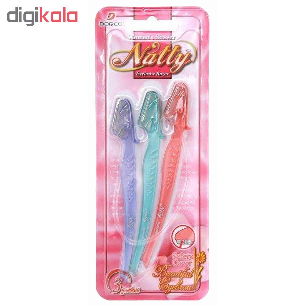 تیغ ابرو دورکو مدل L10003 کد 001 بسته 3 عددی تیغ ابرو دورکو مدل L10003 کد 001 بسته 3 عددی