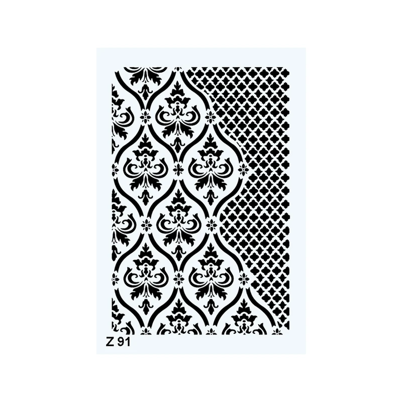 شابلون مدل دیواری طرح پرشین کچر کد Z91-50.40