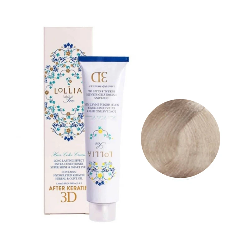 رنگ مو لولیا سی شماره 11/2 حجم 120 میلی‌لیتر رنگ سوپر پلاتینه دودی