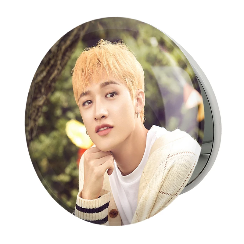 آینه جیبی خندالو طرح بنگ چان گروه استری کیدز Stray Kids مدل تاشو کد 11871 