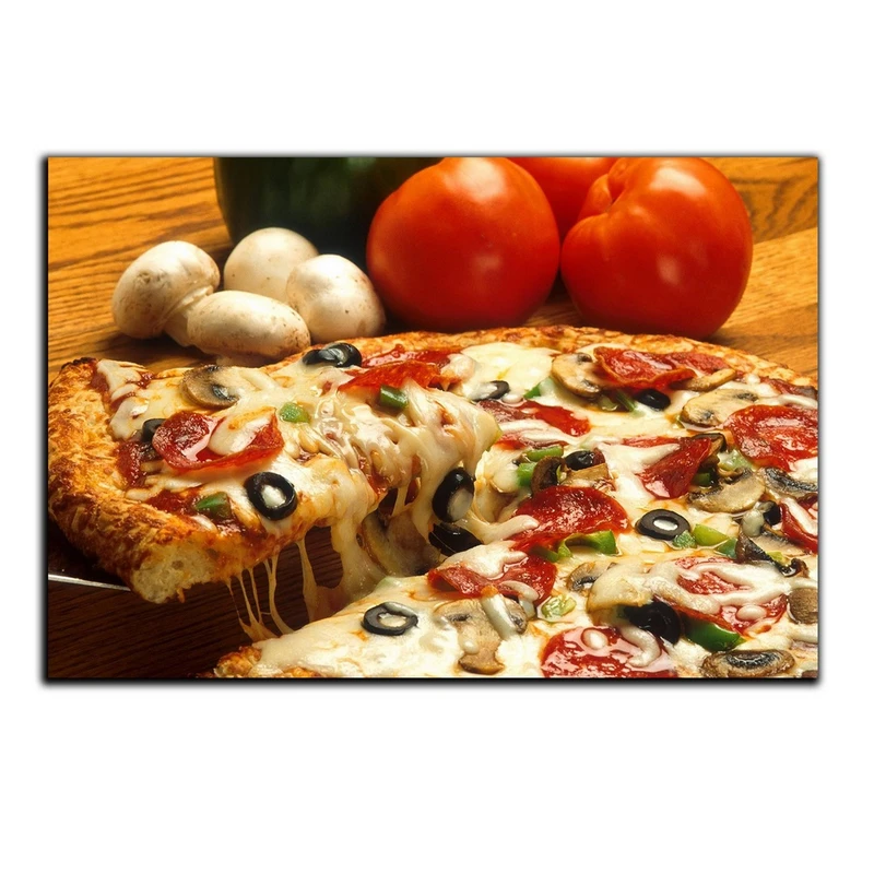 تابلو شاسی بکلیت طرح فست فود پیتزا مدل SH-4972