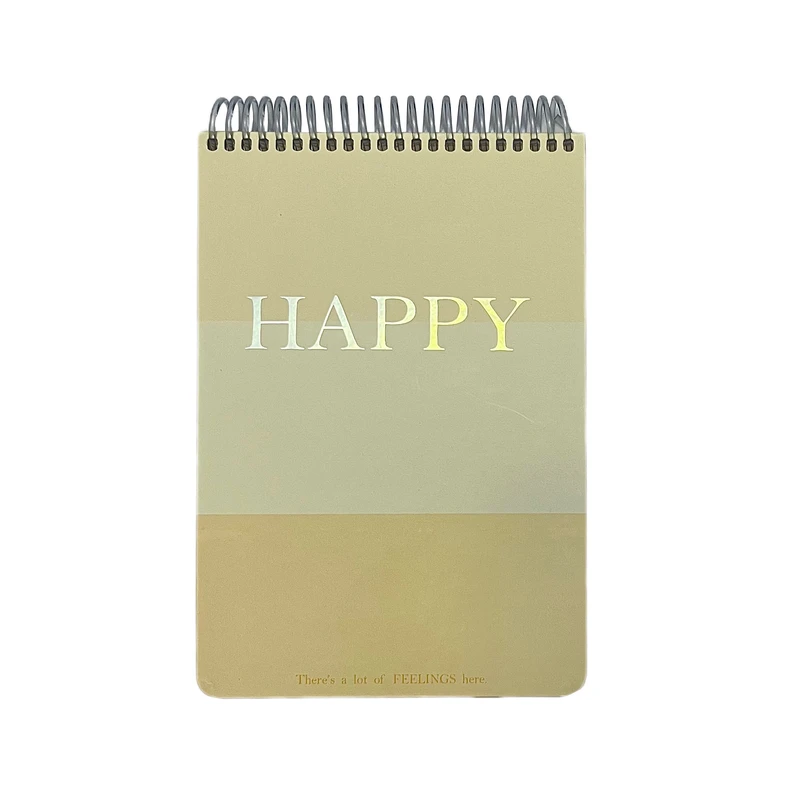 دفتر یادداشت 100 برگ مدل Happy