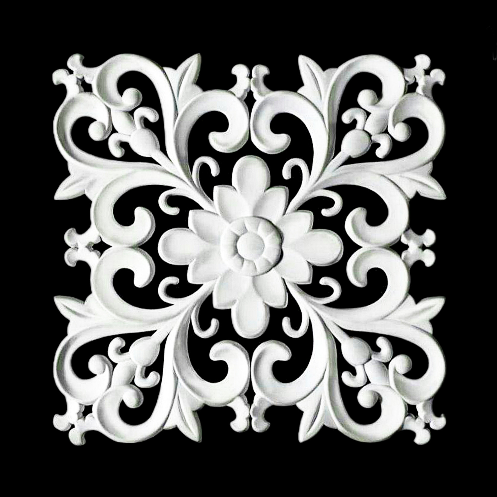 ابزار پیش ساخته مدل گل رزین ممبران 25×25 بسته 2 عددی