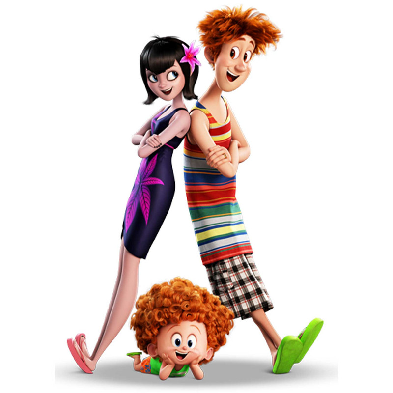 استند رومیزی تولد طرح هتل ترانسیلوانیا کد 102