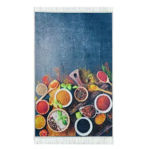 پادری طرح مستطیل کد p53 سایز 50×80 سانتی متر