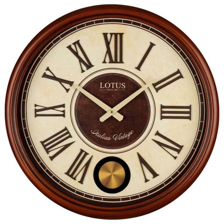 ساعت دیواری لوتوس مدل w-256