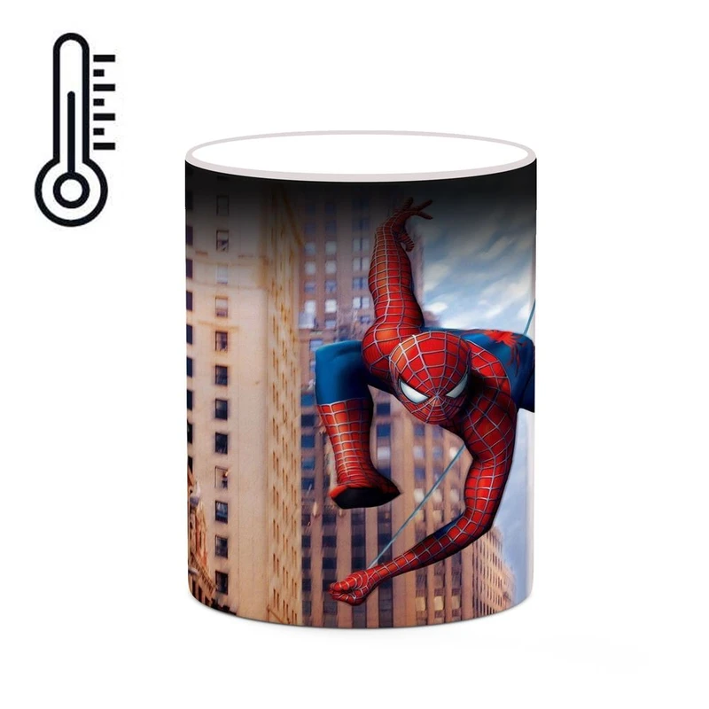 ماگ حرارتی کاکتی مدل مرد عنکبوتی Spider-Man کد mgh39925
