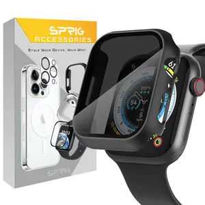 Sprig DG Privacy Cover For Apple Watch Series 8 41mm / Series 7 41mm / Series 9 41mm with screen protector