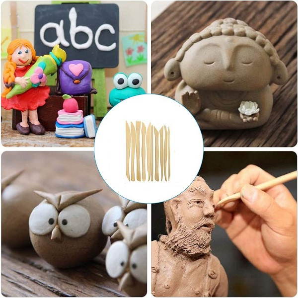 ابزار سفالگری به گز مدل آرت لاین مجموعه 8 عددی