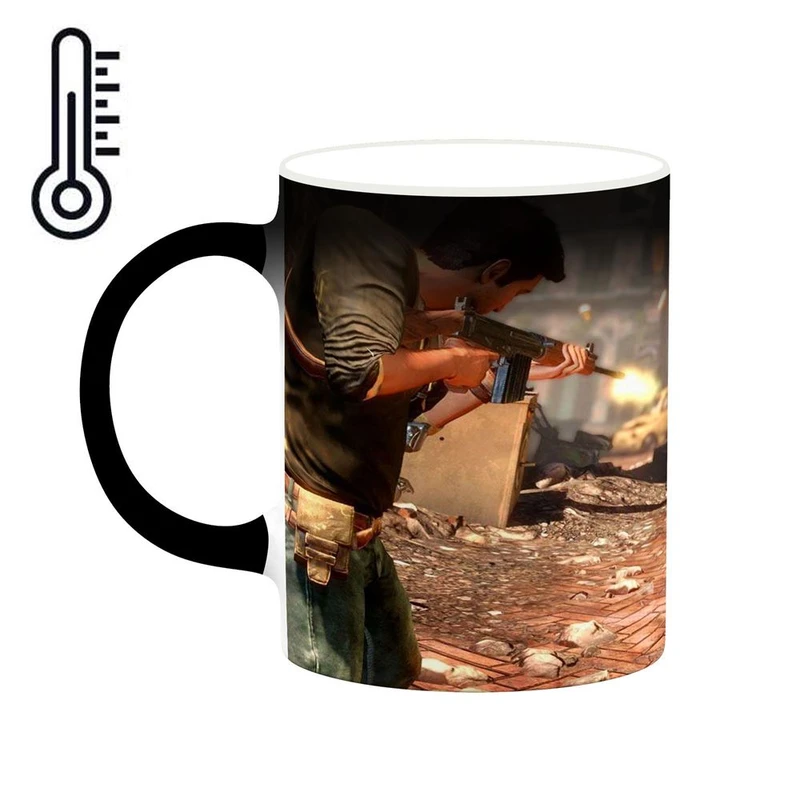 ماگ حرارتی کاکتی مدل بازی آنچارتد Uncharted 2 Among Thieves کد mgh31231