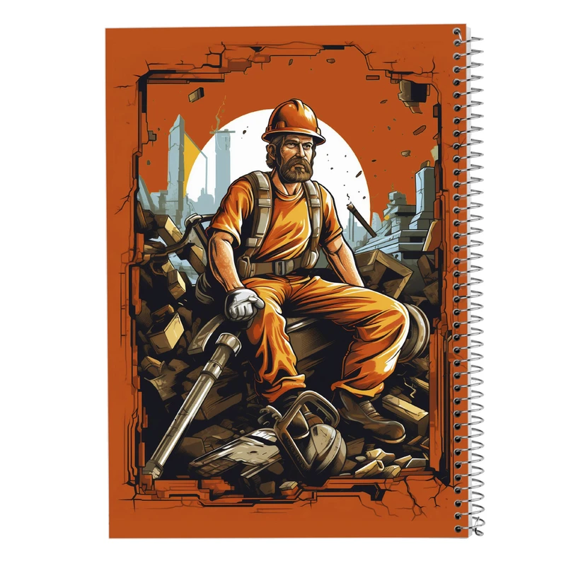 دفتر مشق 50 برگ مدوپد مدل ChainSaw Man کد DF10911