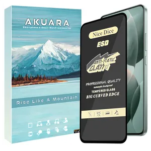 Akuara NC Antistatic AKU Screen Protector For Xiaomi Redmi K70 / K70 Pro / K70E / Poco X6 Pro / Poco X6 / Poco F6 / Poco F6 Pro / Redmi Note 13 Pro 5G