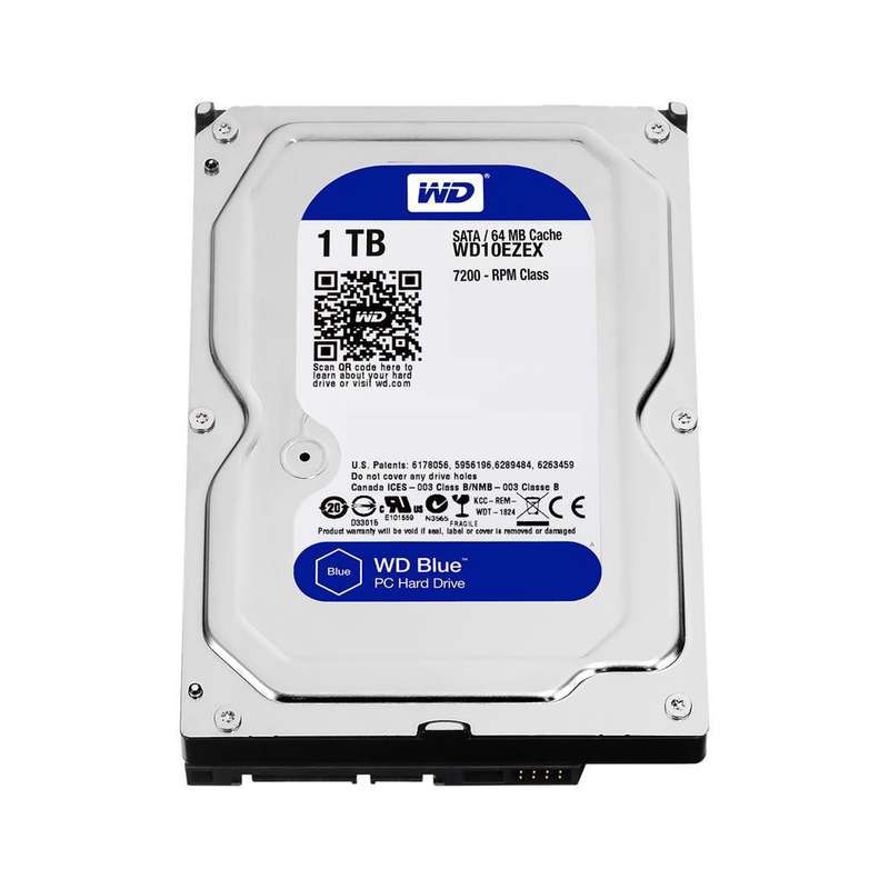 هارددیسک اینترنال وسترن دیجیتال مدل Blue WD10EZEX ظرفیت 1 ترابایت هارددیسک اینترنال وسترن دیجیتال مدل Blue WD10EZEX ظرفیت 1 ترابایت