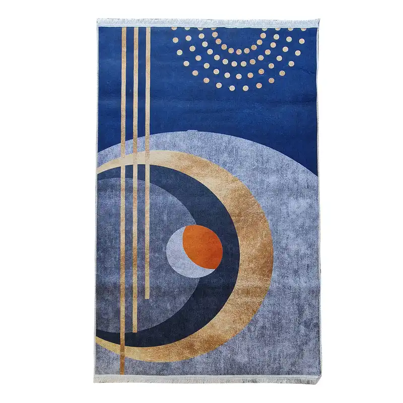 فرش پارچه ای مدل فرشینه طرح  دنا کد 100204