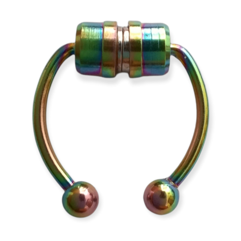 پیرسینگ بینی زنانه مدل مگنتی