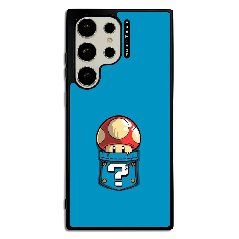 کاور آکام مدل AMC-WSGS23U-SUPER MARIO18 مناسب برای گوشی موبایل سامسونگ Galaxy S23 Ultra