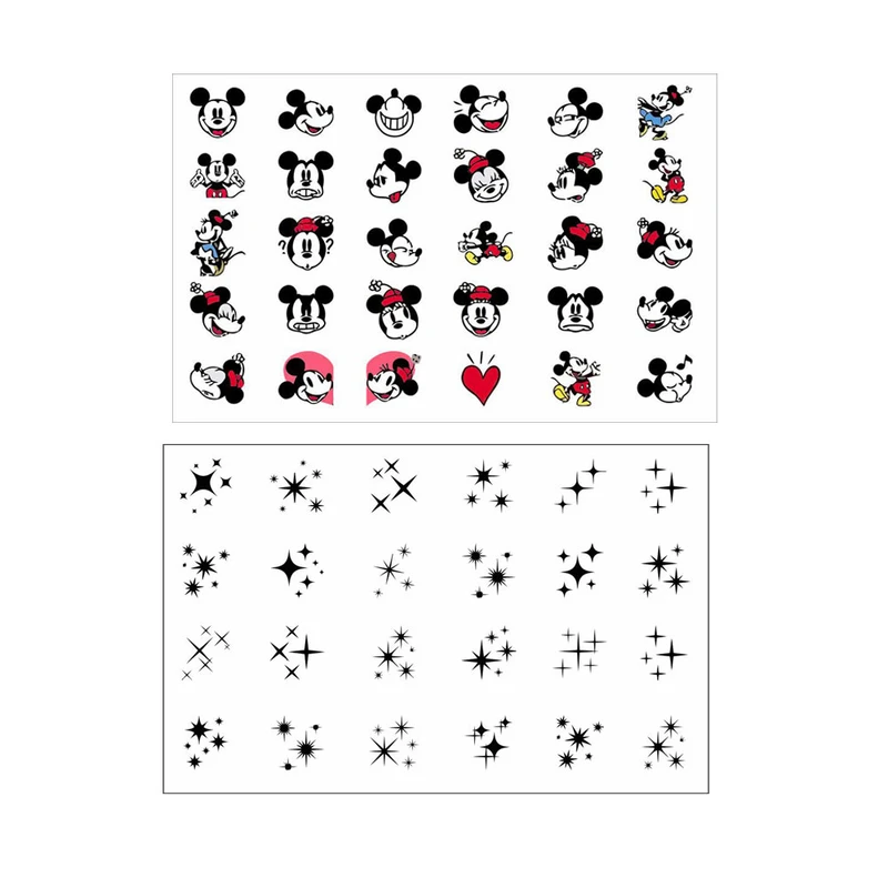 استیکر طراحی ناخن  مدل BLNG6608 مجموعه 2 عددی