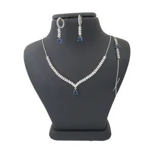 نیم ست نقره زنانه ترمه ۱ کد S 0027