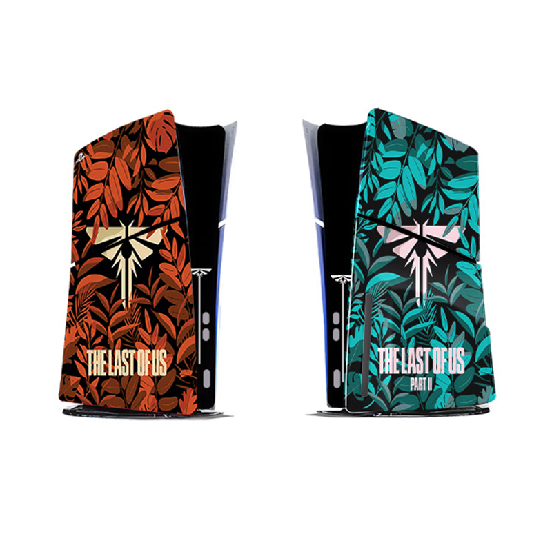 برچسب کنسول بازی پلی استیشن5 اسلیم دیسک خور توییجین وموییجین مدل Last of Us 09 مجموعه7 عددی