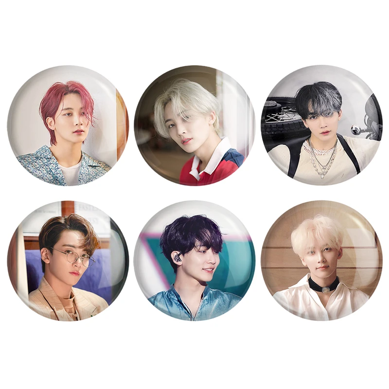 پیکسل خندالو مدل جونگهان گروه سونتین Seventeen کد 1300A مجموعه 6 عددی